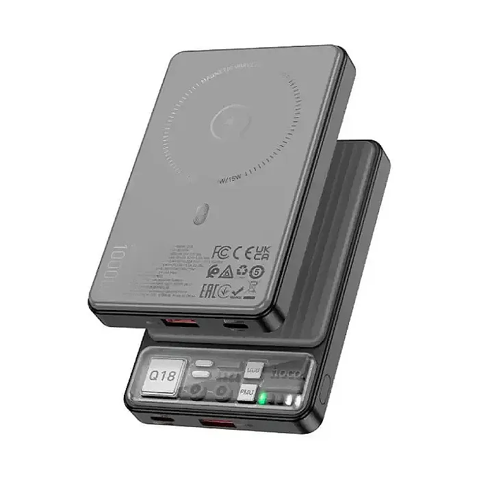 Hoco Q18 22.5W 10000mAh Wireless Magnetic Power Bank