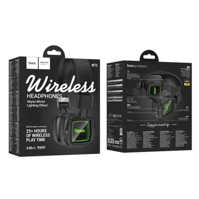 Hoco W72 Bluetooth over-ear headphones with Built-in Microphone - Image 6