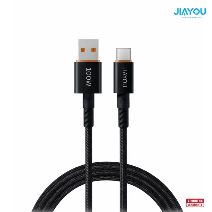 Jiayou FLASH ULTRA-5 USB TO TYPE-C 100w Fast Charging cable