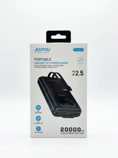 Jiayou Thunder 8 20000mAh 22.5W Fast Charging Power Bank - Image 2