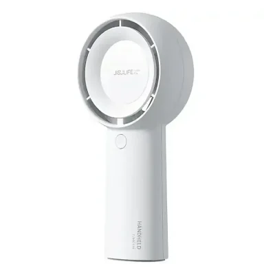 JISULIFE FA43 Handheld Turbo Fan ( Life5 Plus) 4000mAh/6000mAh 5-Speed Portable Pocket Fan, Up to 16–18H Cooling Time - Image 3
