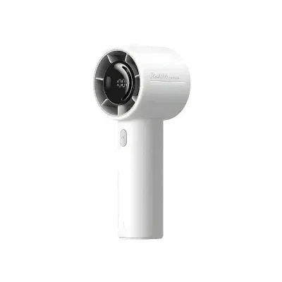 JisuLife Life10S 5000mAh Rechargeable Handheld Portable Fan, Up to 28H Runtime, 5-Speed Strong Wind - Image 2