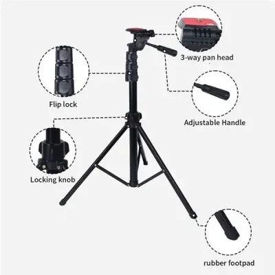 Jmary KP-2206 Multifunctional Camera Phone Selfie Stick And Tripod - Image 3