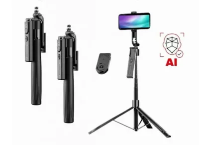 Jmary KT-269 Multifunctional Ai Selfie Stick Tripod Al Sensor 32/190 cm long - Image 3