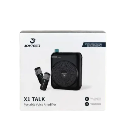JOYPEER X1 TALK Portable Voice Amplifier with Dual Wireless Microphones - Image 2