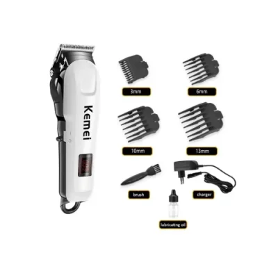 Kemei KM-809A Rechargeable Electric Trimmer - Image 2