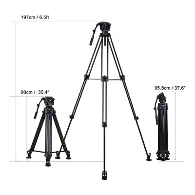 Kingjoy VT-3500 Professional Tripod - Image 2
