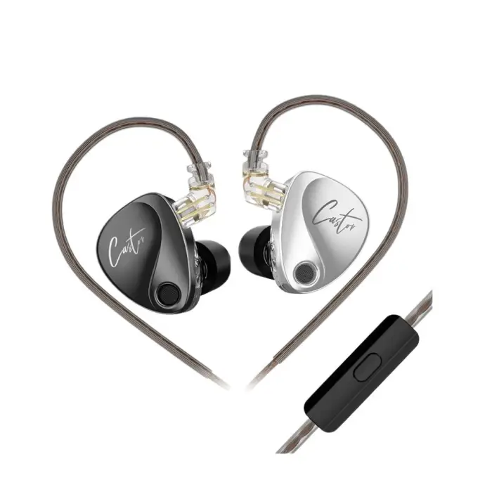 KZ Castor Tuning Adjustable Dual Driver IEM 3.5mm Earphone