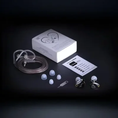 KZ Castor Pro Completely Surpassing Dual Dynamic Driver IEM Earphone 3.5mm - Image 6