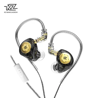 KZ EDX Pro Hi-Fi Bass Dual Magnetic Dynamic Earbuds with mic & 3.5mm headphone Plug - Image 2