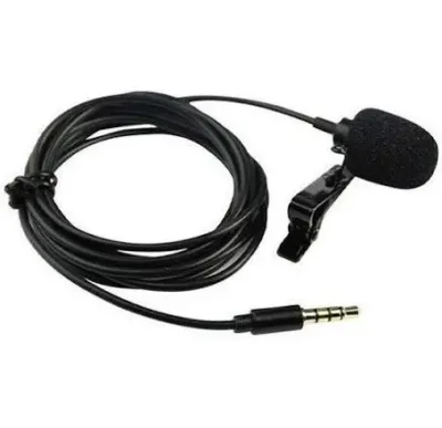 Lavalier GL-119 Mini Microphone Wired Omni Directional Mic 3.5mm Aux Jack Mic Conference Portable Microphone For Mobile Phone Camera - Image 2