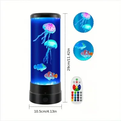 Jelly fish lamp large Simulated aquarium atmosphere light - Image 2