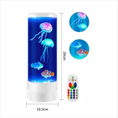 Jelly fish lamp large Simulated aquarium atmosphere light - Image 3