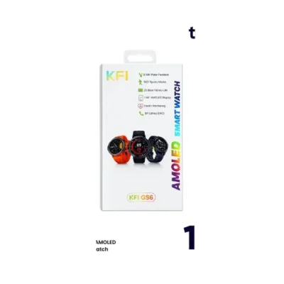 KFI GS6 AMOLED 5ATM Sports Smartwatch - Image 3