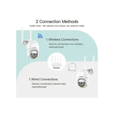 Lenovo X5T 5MP WiFi Surveillance IP Camera - Image 2