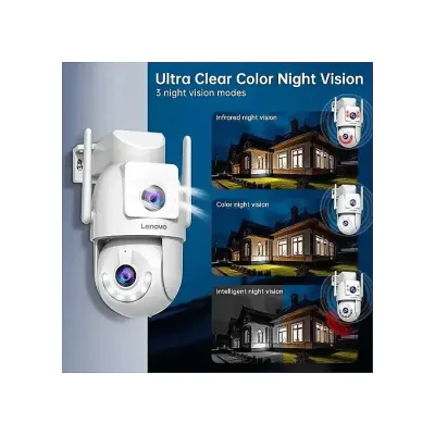 Lenovo X6T-U 3MP Dual Lens Pan & Tilt WiFi Camera - Image 3