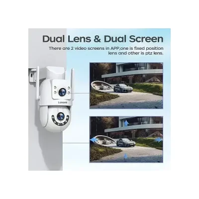 Lenovo X6T-U 3MP Dual Lens Pan & Tilt WiFi Camera - Image 5