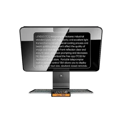 LENSGO TC12 Teleprompter 12 inch for DSLR Smartphone & Tablets - Image 2