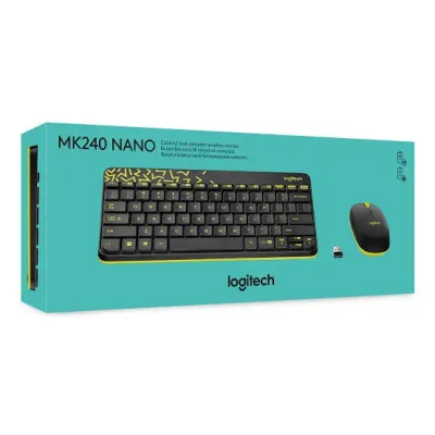 Logitech MK240 Nano Wireless Keyboard and Mouse Combo - Image 4