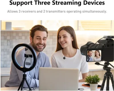 Luucco AirWave+ Wireless Lavalier Microphone - Image 6