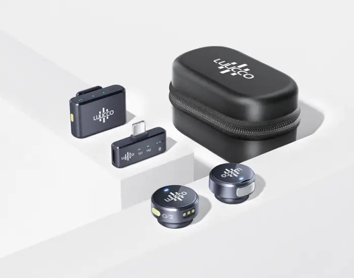 Luucco AirWave+ Wireless Lavalier Microphone