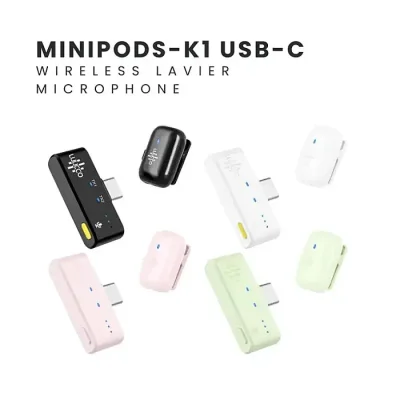 Luucco Minipods K1 Wireless Lavalier Microphone - Image 2