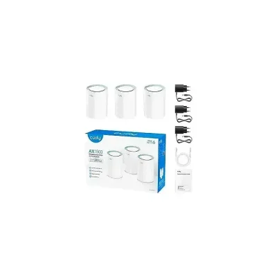 CUDY M1500-(3Pack)-AX1500 Dual-Band Mesh Wi-Fi 6 System Gigabit Router - Image 2