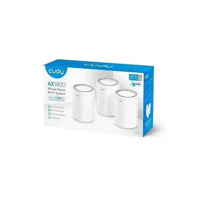CUDY M1800-(3Pack)-AX1800 Dual-Band Mesh Wi-Fi 6 System Gigabit Router - Image 3