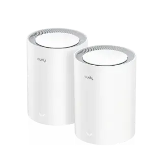 CUDY M3000-(2Pack)-AX3000 Dual-Band Mesh Wi-Fi 6 System Gigabit...