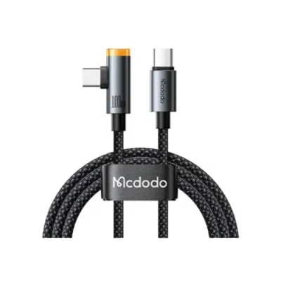 Mcdodo CA-5870 100W 90° Angled USB-C to USB-C Cable 1.2M - Image 2