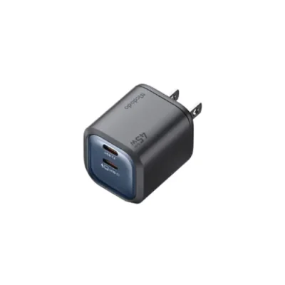 Mcdodo CH-1020 Dual USB-C GaN Mini Charger Adapter - 45W - Image 1