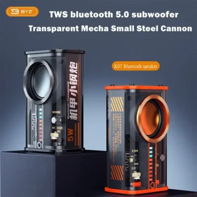 Mecha K07 Transparent Wireless Bluetooth Speaker - Image 3