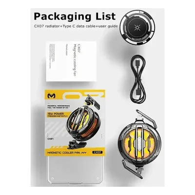 MEMO CX07 15W Magnetic Mobile Phone Cooler - Image 2