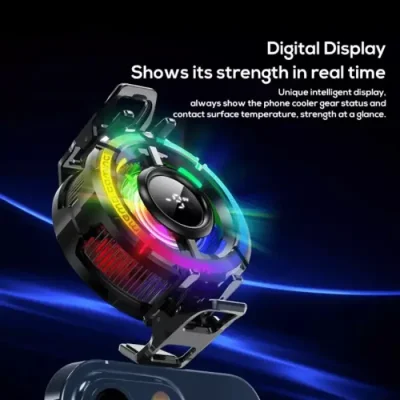 MEMO CX15 Magnetic Phone Cooler RGB Semiconductor Cooling Fan - Image 2
