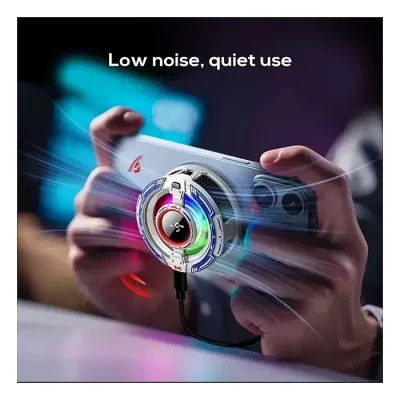MEMO CX16 Digital Display Mobile phone Gaming Cooler Fan - Image 2