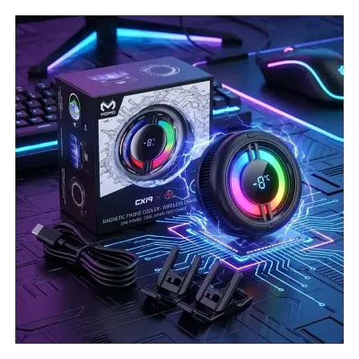 MEMO CX19 Magnetic Wireless Charger Semiconductor Phone Cooler - Image 2