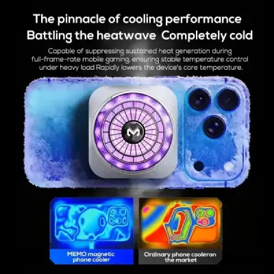 MEMO CX21 High Power 18W Magnetic Phone Cooler - Image 2