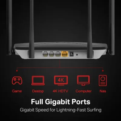 Mercusys AC12G AC1300 1300Mbps Dual Band Gigabit Router - Image 3