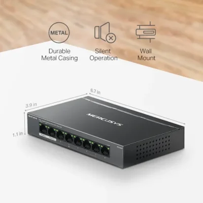 Mercusys MS108GP 8-Port Gigabit Desktop Switch - Image 6