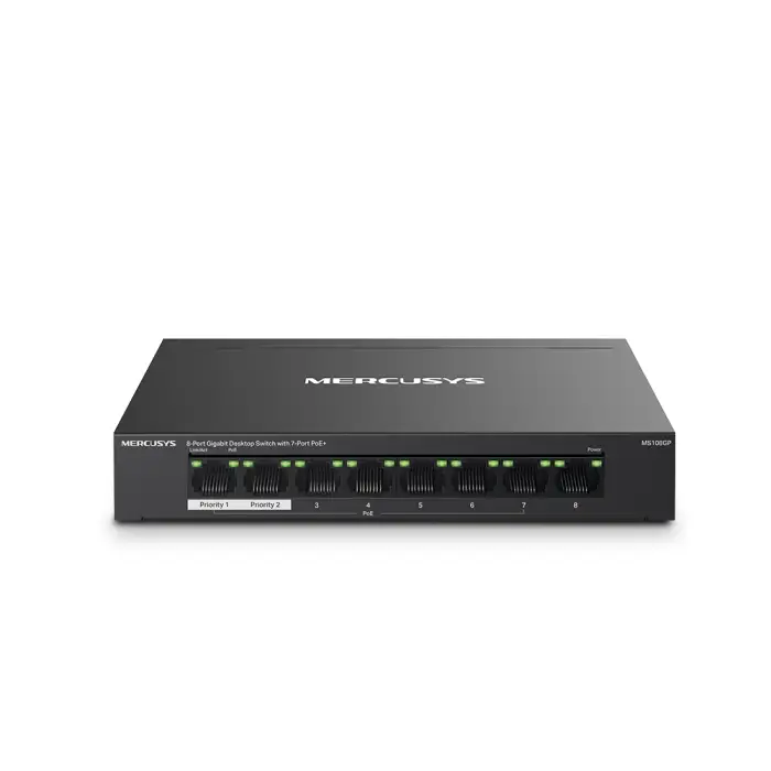 Mercusys MS108GP 8-Port Gigabit Desktop Switch