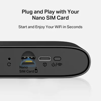 Mercusys MT110 SIM Supported 4G LTE Mobile Wi-Fi Pocket Router - Image 6