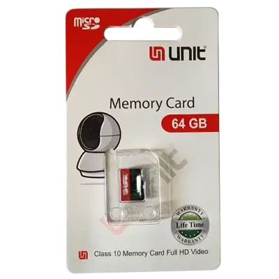 Unit Micro SD Card 64GB High-Speed Memory Card for CC Camera & Devices - Image 1