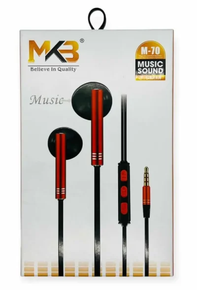 MKB M-70 Music Sound 3.5 mm Headphone - Image 2
