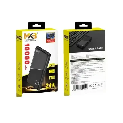 MKB PK10 10000mah power bank 2.1A - Image 2