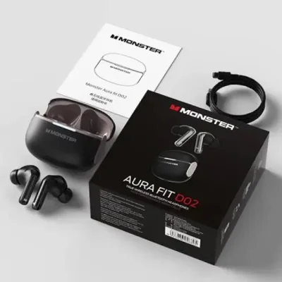 Monster Aura Fit D02 ANC True Wireless Earbuds - Image 4