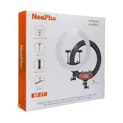NeePho NP-21 54cm Professional LED Ring Light (No Stan) - Image 4