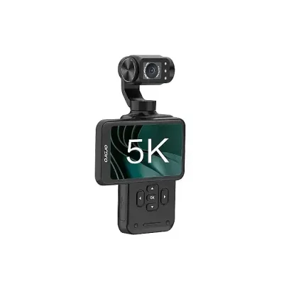 Ordro M5 5K Vlog Handheld Camera 3.5-inch Rotating Touch Screen, 3-axis Gimbal Stabilization, Face Tracking, 120-degree Wide Angle, Long-lasting Battery, Infrared Night Vision, Slow Motion, App Connec - Image 2