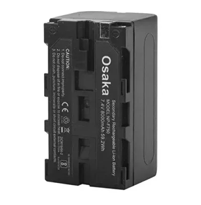 Osaka NP-F750 8000mah Battery for LED Video Light - Image 2