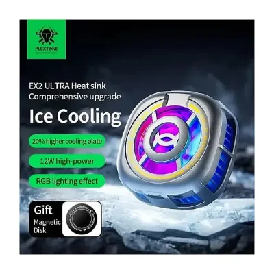 Plextone EX2 Ultra RGB Magnetic Radiator Phone Cooler - Image 2