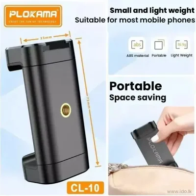 Plokama CL-10 Tripod Phone Holder - Image 2